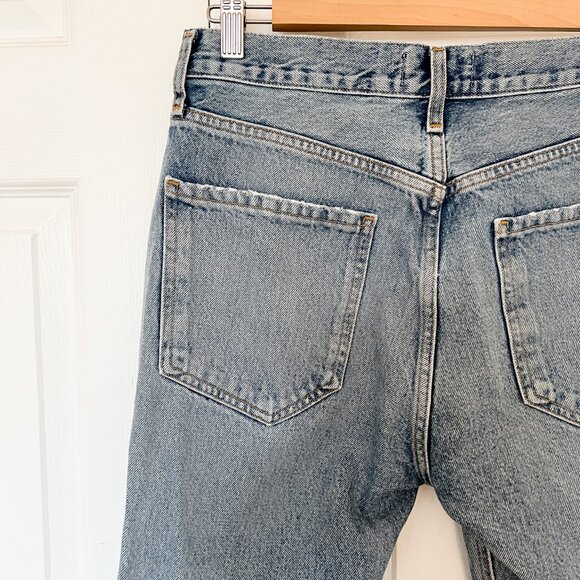 Agolde Riley Crop - Size 27 - Light / Med wash - Picture 8 of 15
